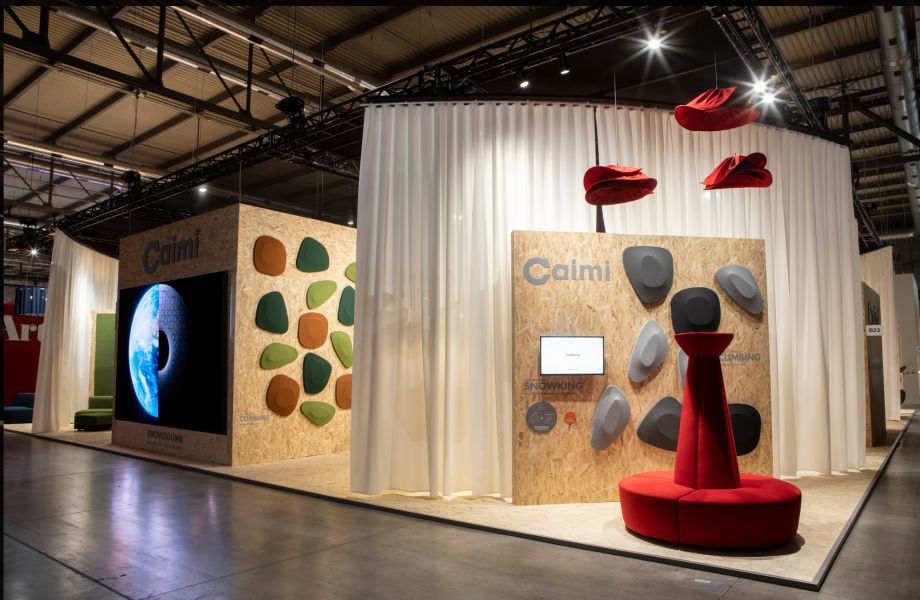 Caimi booth at Milano Salone del Mobile 2022