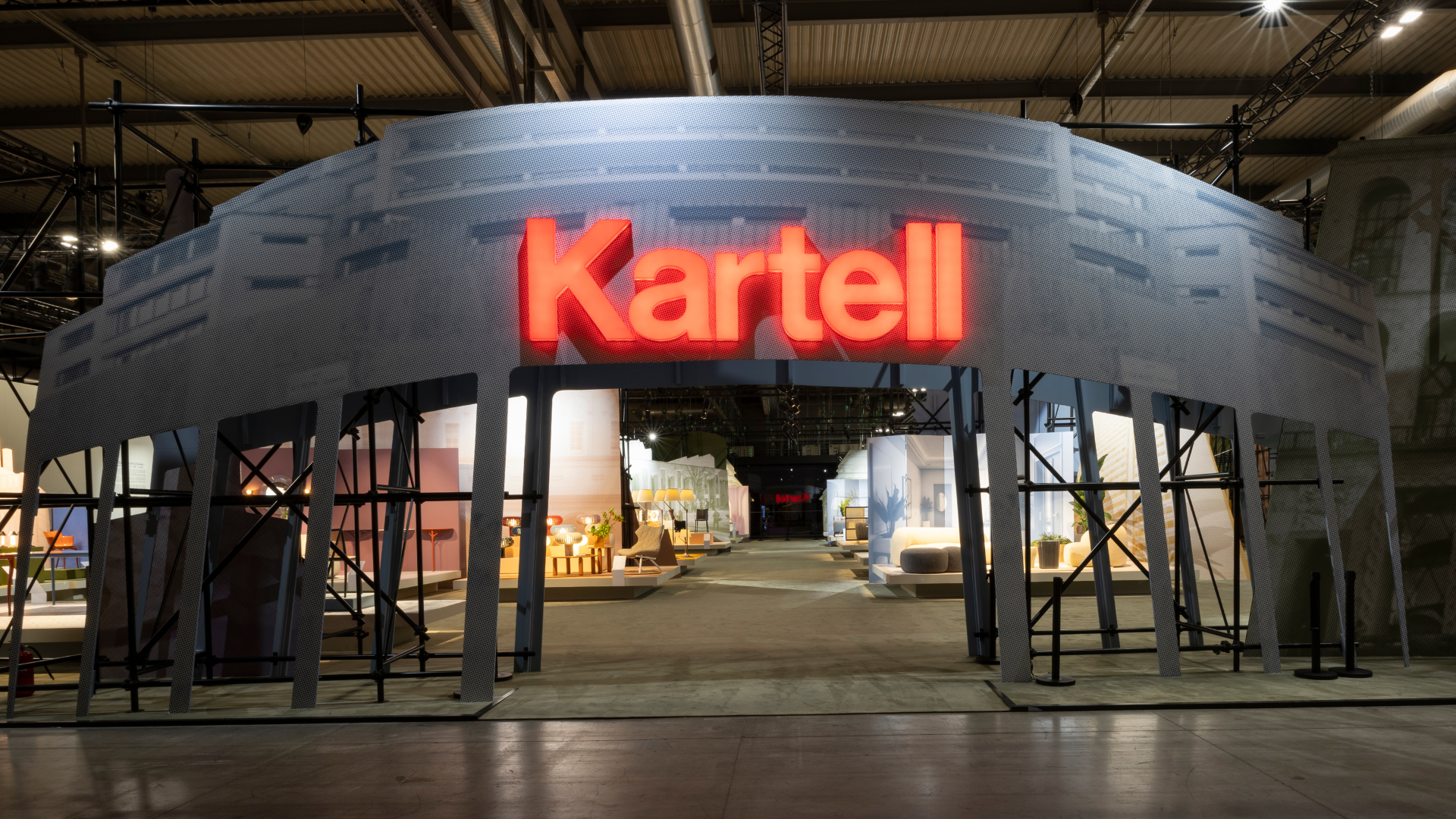 Kartell stand al Salone del Mobile Milano 2024