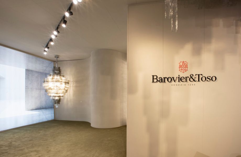 Barovier & Toso booth at salone del mobile 2023