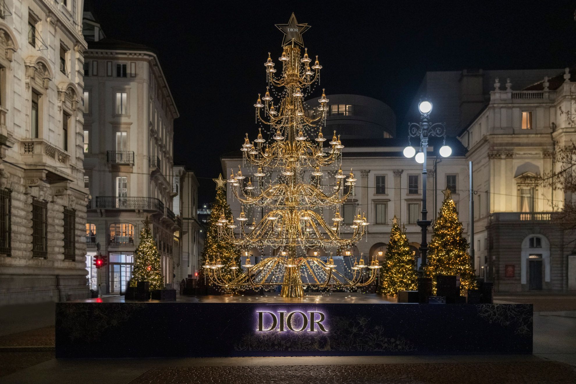 DIOR Chandelier Milano albero di Natale