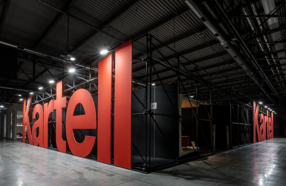 Kartell booth at salone del mobile 2023