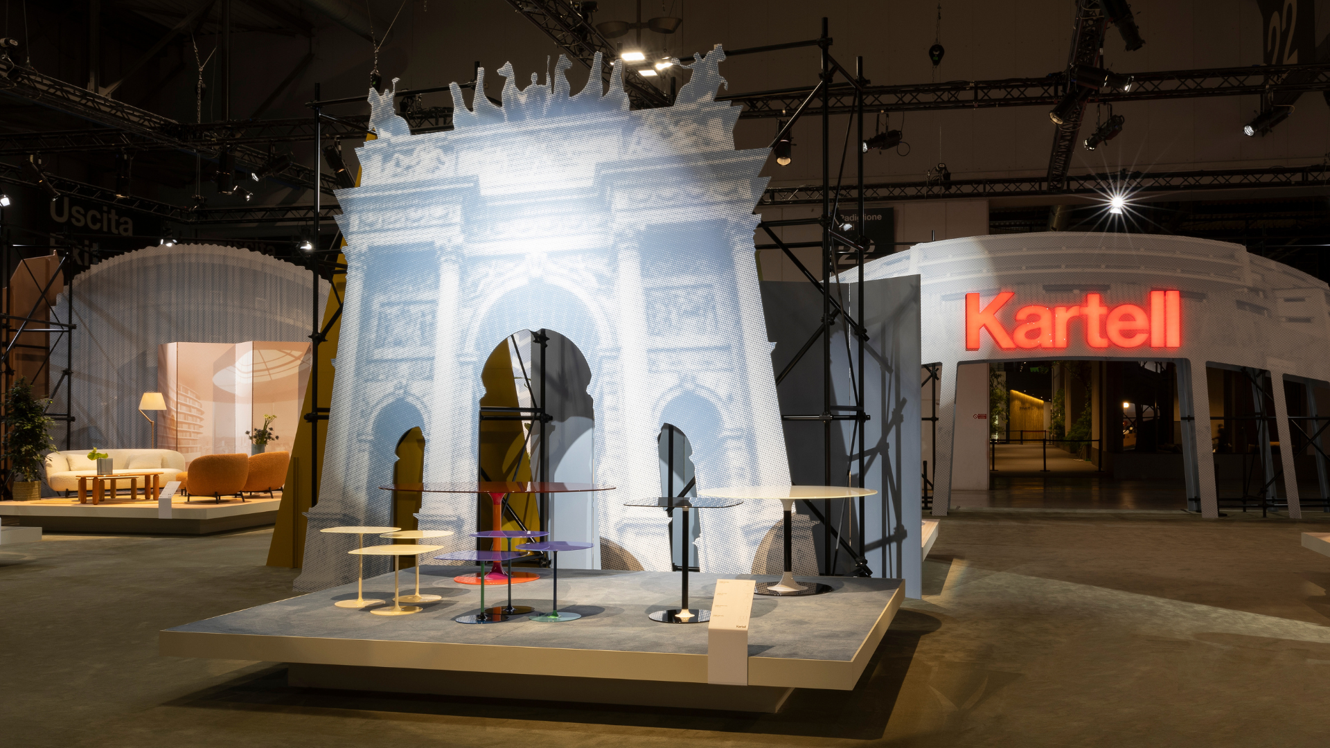 Kartell stand al Salone del Mobile Milano 2024