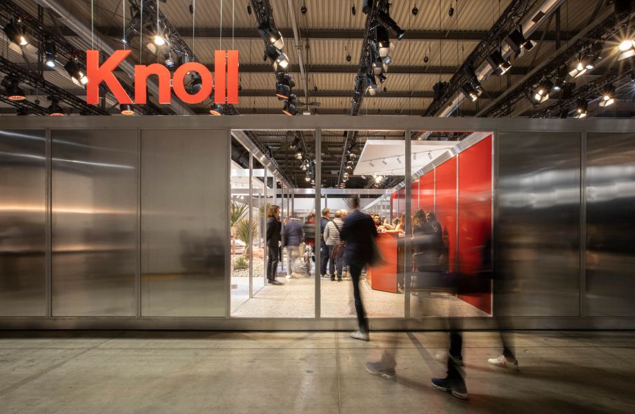 Knoll booth at salone del mobile 2023