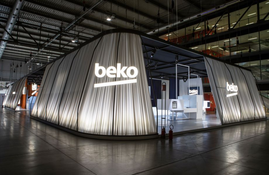 Beko booth at Milano Salone del Mobile 2022
