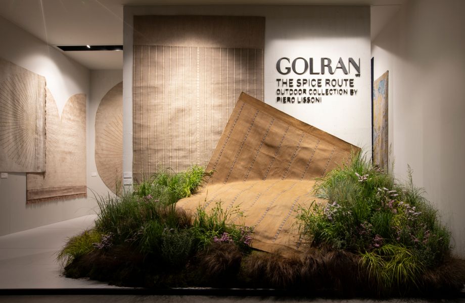Golran booth at Milano Salone del Mobile 2022