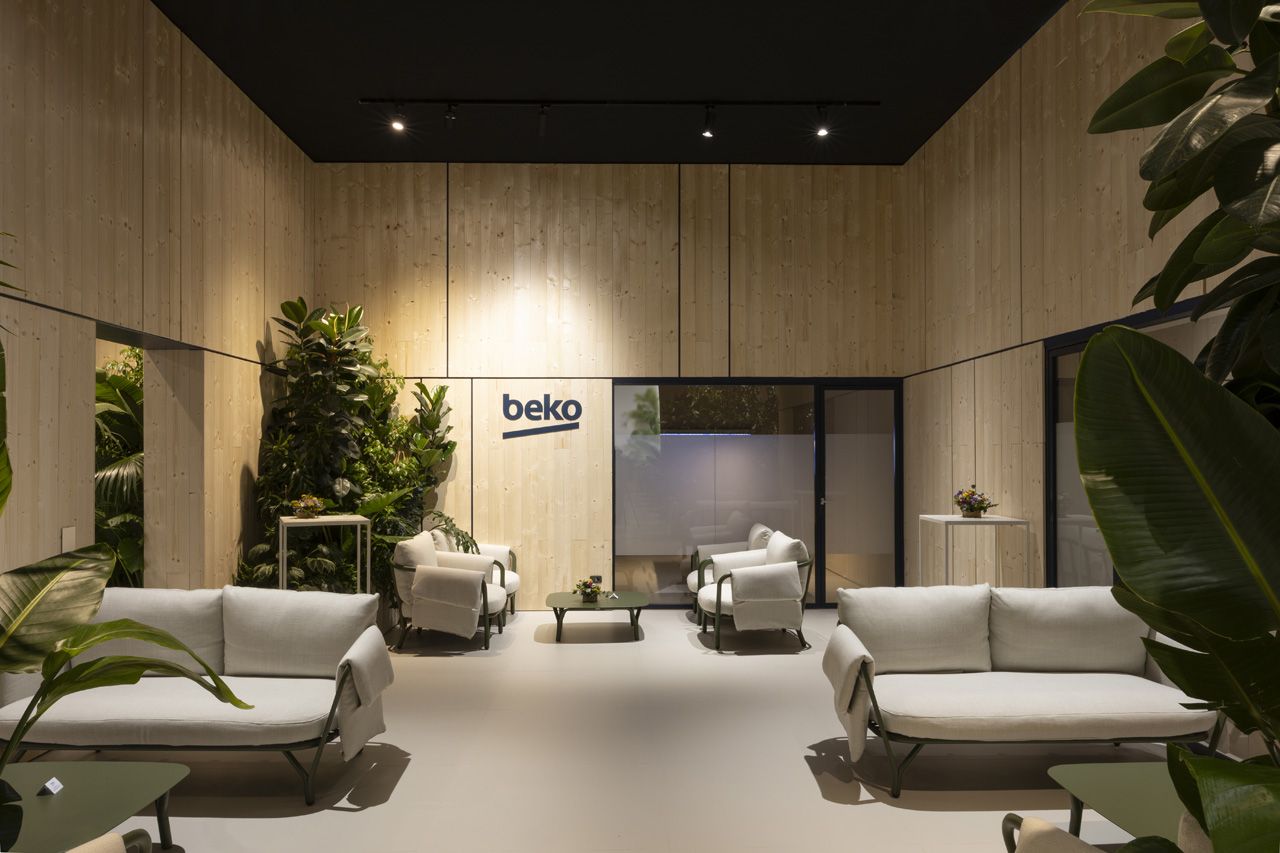 Stand BEKO al Salone del Mobile Milano 2024