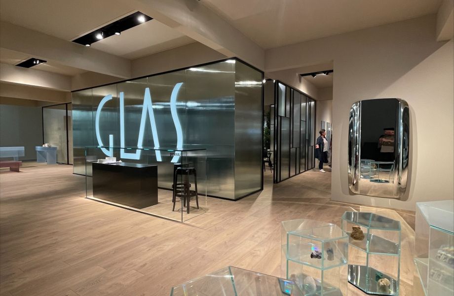 Glas booth at Milano Salone del Mobile 2022