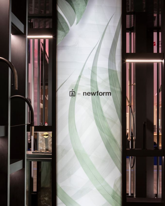 Stand NewForm al Salone del Mobile Milano 2022