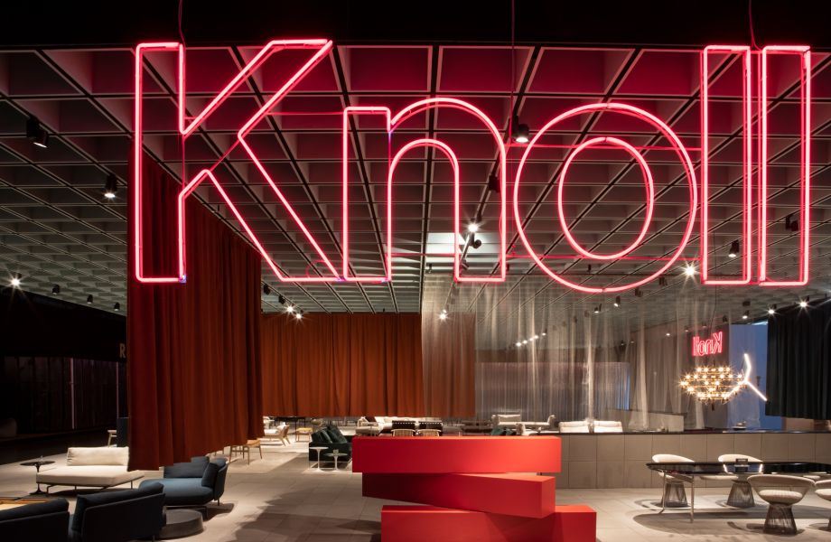 Knoll booth at Milano Salone del Mobile 2022