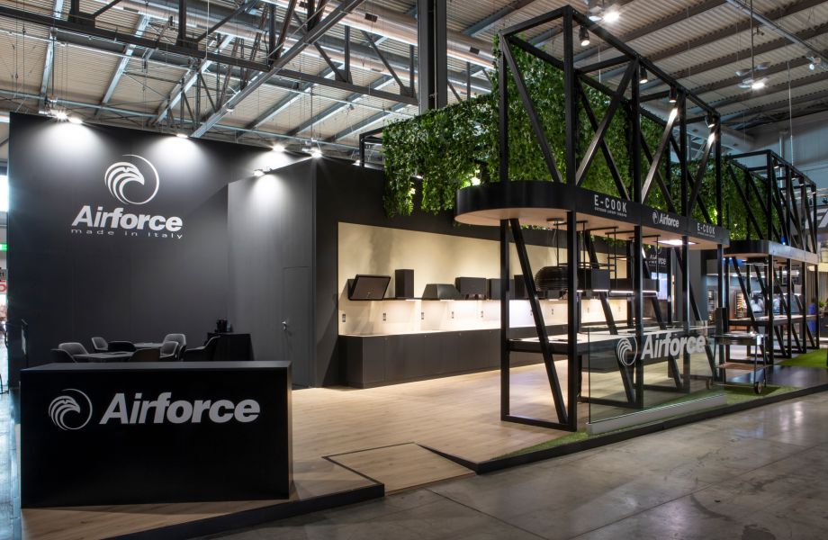 Airforce booth at Milano Design Week 2022