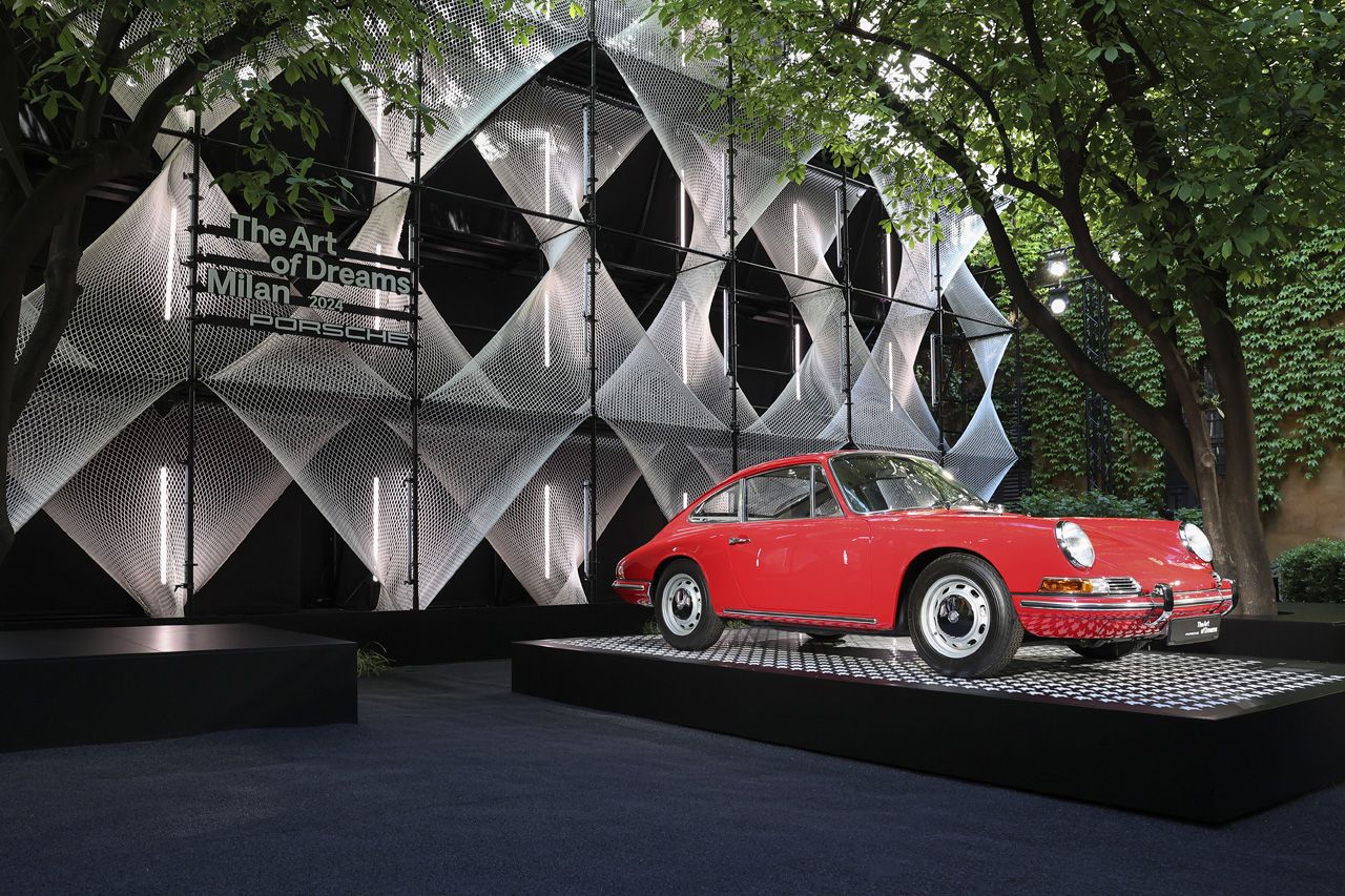 Porsche the art of dreams fuorisalone milano 2024