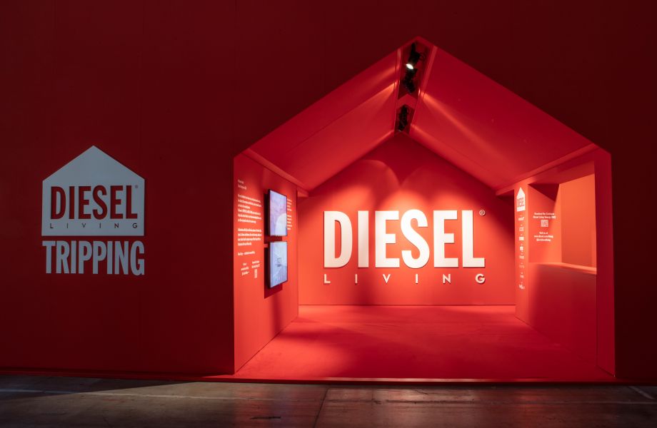 Diesel Living booth at Milano Salone del Mobile 2022