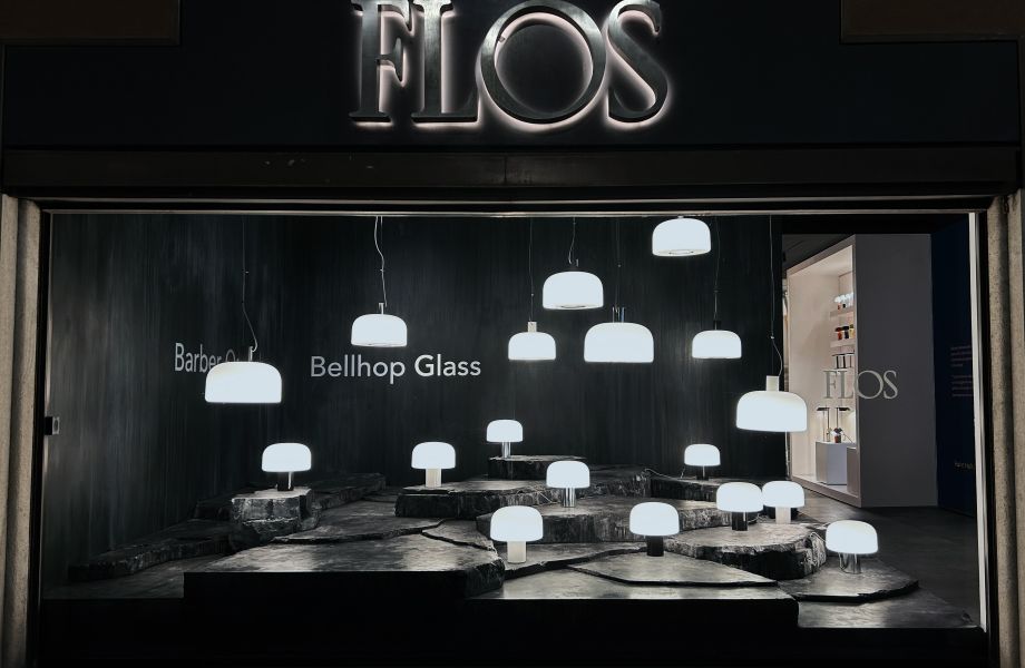 FLOS Milan showroom showcases