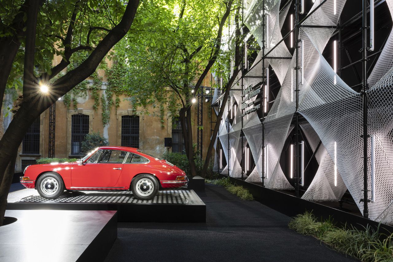 Porsche the art of dreams fuorisalone milano 2024