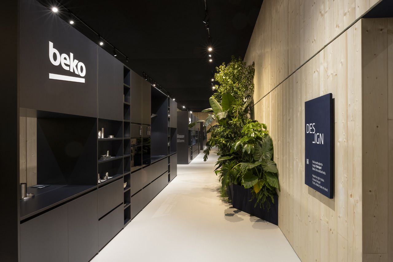 Stand BEKO al Salone del Mobile Milano 2024