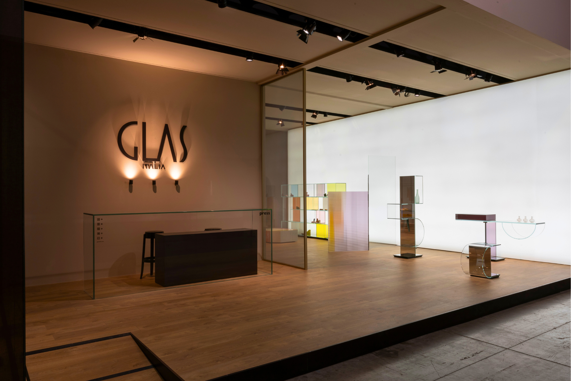 GLAS Italia - Stand -  Salone del Mobile 2024