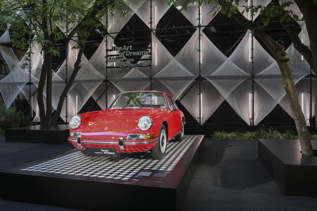 Porsche the art of dreams fuorisalone milano 2024